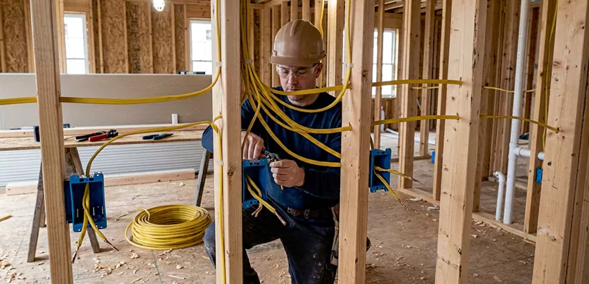 New Construction Wiring In Newark