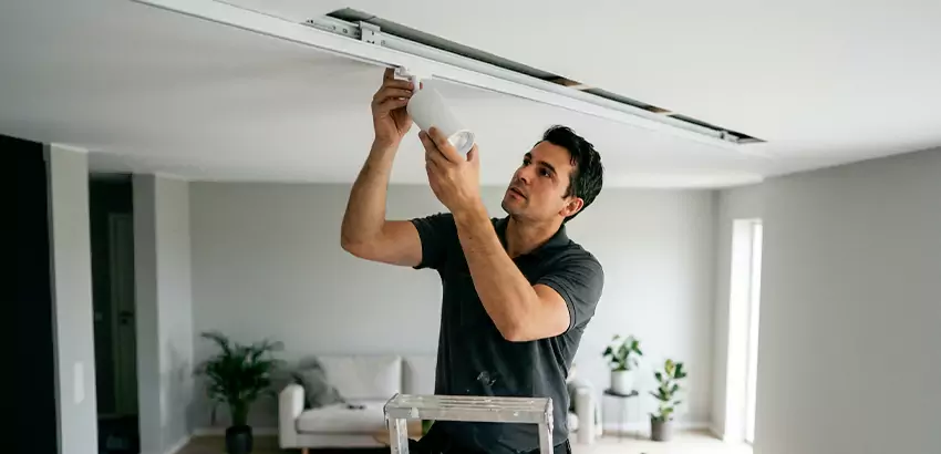 Recessed Track Lighting Installation in Newark