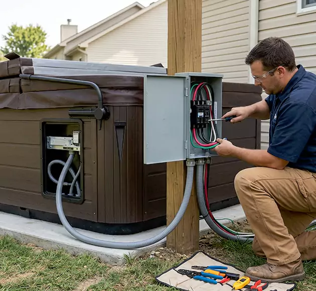 Professional Hot Tub Electrical Installation: Your Local Spa Wiring Team in Newark, OH
