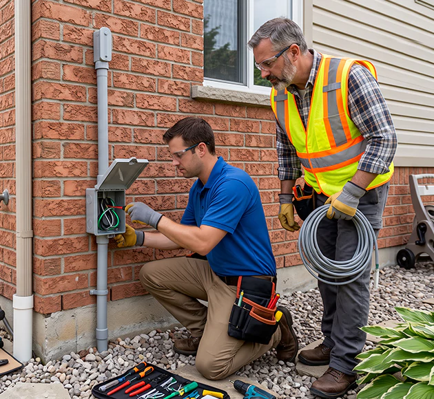 Professional Outdoor Outlet Installation: Your Local Exterior Wiring Team in Newark, OH